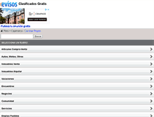 Tablet Screenshot of cajamarca.evisos.net