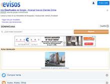 Tablet Screenshot of espaillat.evisos.com.do