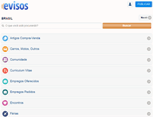 Tablet Screenshot of maceio.evisos.com.br