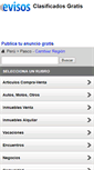 Mobile Screenshot of pasco.evisos.net
