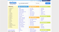 Desktop Screenshot of lambayeque.evisos.net