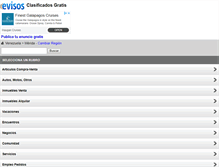 Tablet Screenshot of merida.evisos.net