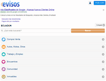 Tablet Screenshot of cotopaxi.evisos.ec