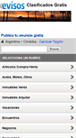 Mobile Screenshot of cordoba.evisos.net