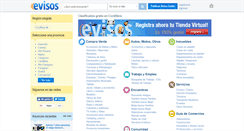 Desktop Screenshot of cordillera.evisos.com.py