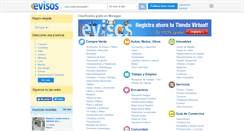 Desktop Screenshot of monagas.evisos.com.ve