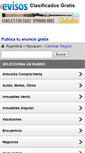Mobile Screenshot of neuquen.evisos.net