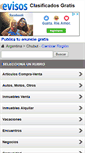 Mobile Screenshot of chubut.evisos.net