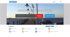 Desktop Screenshot of fraybentos.evisos.com.uy