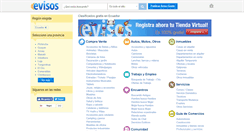 Desktop Screenshot of directorio.evisos.ec