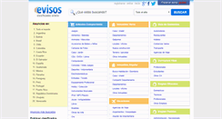 Desktop Screenshot of choco.evisos.net