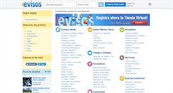 Desktop Screenshot of cochabamba.evisos.com.bo
