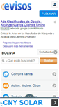Mobile Screenshot of cochabamba.evisos.com.bo
