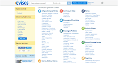 Desktop Screenshot of curitiba.evisos.com.br