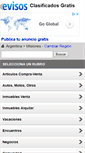 Mobile Screenshot of misiones.evisos.net