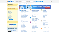 Desktop Screenshot of canindeyu.evisos.com.py