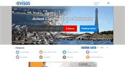 Desktop Screenshot of maldonado.evisos.com.uy