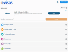 Tablet Screenshot of maldonado.evisos.com.uy