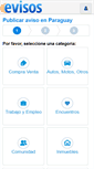 Mobile Screenshot of post.evisos.com.py