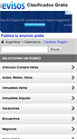 Mobile Screenshot of catamarca.evisos.net