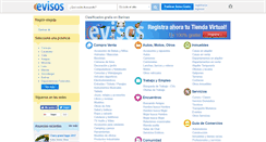 Desktop Screenshot of barinas.evisos.com.ve