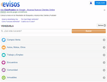 Tablet Screenshot of barinas.evisos.com.ve
