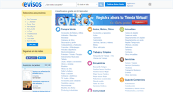 Desktop Screenshot of evisos.com.sv