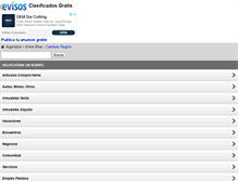 Tablet Screenshot of entrerios.evisos.net