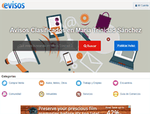 Tablet Screenshot of mariatrinidadsanchez.evisos.com.do