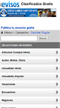 Mobile Screenshot of campeche.evisos.net