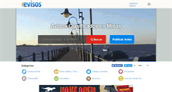 Desktop Screenshot of minas.evisos.com.uy
