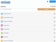 Tablet Screenshot of paysandu.evisos.com.uy