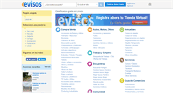Desktop Screenshot of limon.evisos.co.cr
