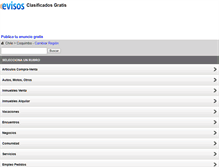 Tablet Screenshot of coquimbo.evisos.net