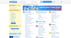 Desktop Screenshot of huehuetenango.evisos.com.gt