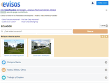 Tablet Screenshot of carchi.evisos.ec