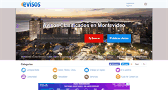 Desktop Screenshot of montevideo.evisos.com.uy