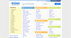 Desktop Screenshot of laspalmas.evisos.net
