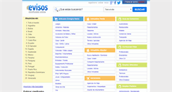 Desktop Screenshot of chuquisaca.evisos.net