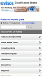 Mobile Screenshot of chuquisaca.evisos.net
