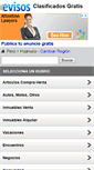 Mobile Screenshot of huanuco.evisos.net
