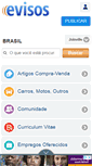 Mobile Screenshot of joinville.evisos.com.br
