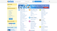 Desktop Screenshot of duarte.evisos.com.do