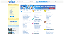 Desktop Screenshot of evisos.hn