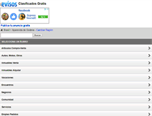 Tablet Screenshot of aparecidadegoiania.evisos.net