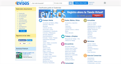 Desktop Screenshot of evisos.com.gt