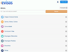 Tablet Screenshot of florianopolis.evisos.com.br