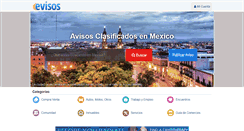 Desktop Screenshot of evisos.com.mx