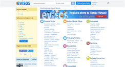 Desktop Screenshot of merida.evisos.com.ve
