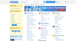 Desktop Screenshot of depfederales.evisos.com.ve